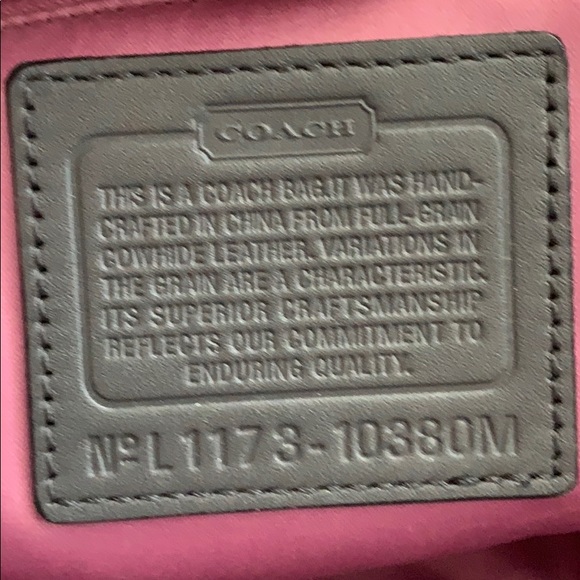 Authentic Coach Purse - Picture 2 of 3
